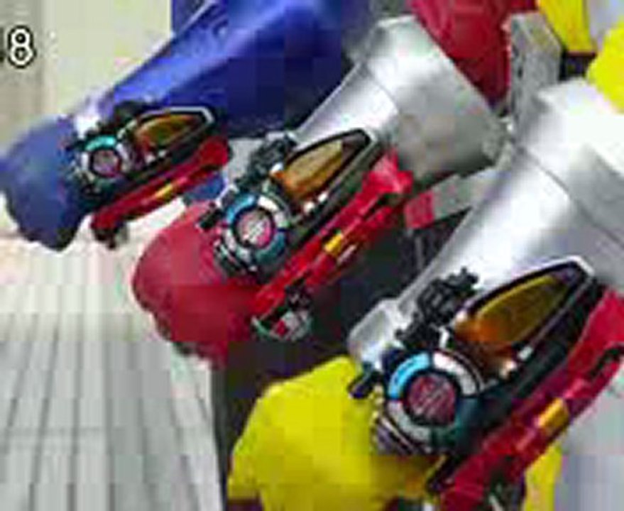 Go-Busters powered custom henshin