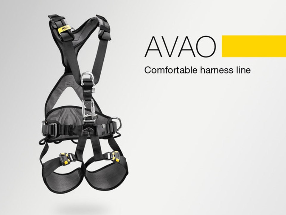 AVAO [EN-FR] Harness line designed for fall protection, work positioning, rope access
