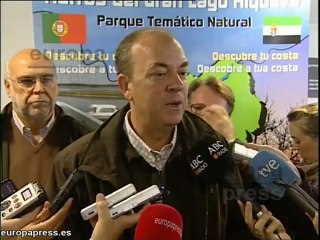 Monago y Eduardo Junco promocionan Alqueva