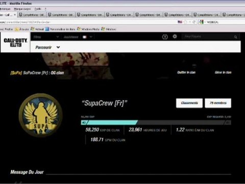 MW3 Supacrew™ Resultats Defi de Clan du 15 au 23_10_12