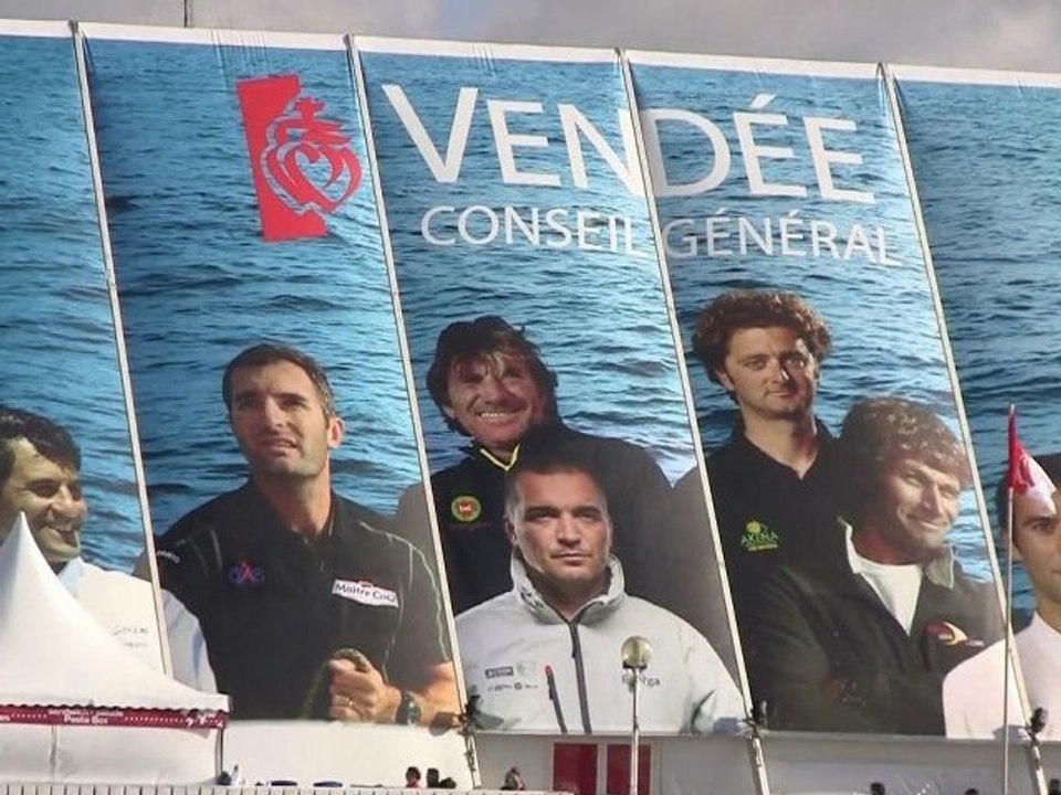Vendée Globe 2012 - Pontons