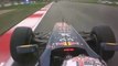 F1 2012 Malaysian GP Vettel Onboard Crash + Middle Finger Narain Karthikeyan [HD] Engine Sounds + BBC HD Onboard Footage