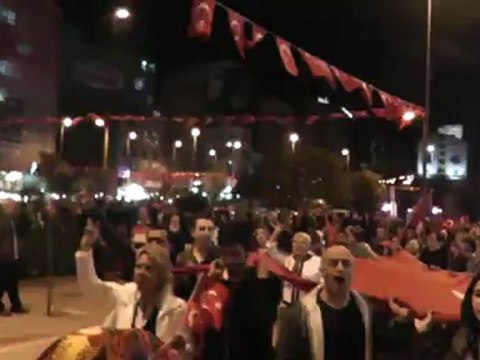 MHP BANDIRMA VE ÜLKÜ OCAKLARI CUMHURİYET BAYRAMI FENER ALAYI KATILIMI-5