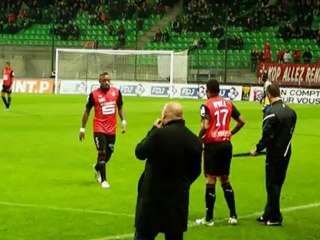 31/10/12 : SRFC-ACAA : Yann M'Vila fait son retour