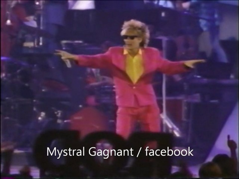 01 infatuation Rod STEWART live 1984 [HD]