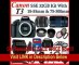 Canon EOS Rebel T3 (1100d) SLR Digital Camera w/ Canon EF-S 18-55mm f/3.5-5.6 IS II Autofocus Lens & Canon Zoom Telephoto EF 75-300mm f/4.0-5.6 III Autofocus Lens, 3 Extra Lens + Close Up Kit, 2 batteries and chargers 32gb Sdhc Memory Card, Soft Carr