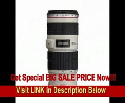 Canon EF 70-200mm f/4L USM Autofocus Telephoto Zoom Lens - Refurbished