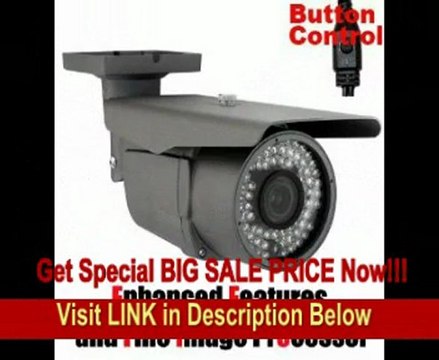 Complete High End 8 Channel H.264 Network DVR (1T HD + DVDRW) 6 Security Camera CCTV Surveillance Video System Package w/ (6) x 700TVL 1/3 Sony Exview HAD CCD II with Effio-E DSP Devices, 2.8~12mm Varifocal Lens, 72pcs IR LED, 164ft IR Distance Outdo