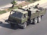 Syrian Army Ammunition Convoy