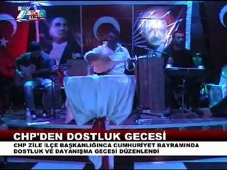 Zlie chp den 29 ekimde dostluk gecesi