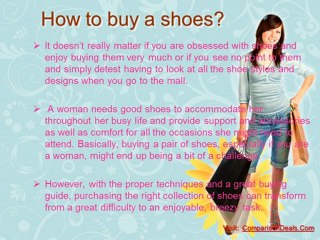 Women's Shoes Buying Guides