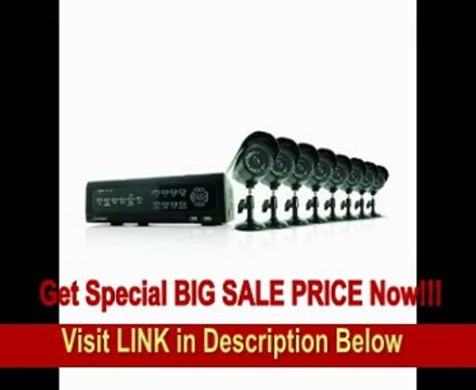 Defender SN501-16CH-007 16-Channel H.264 DVR Security System with 8 Indoor/Outdoor Night Vision CCD Cameras and 500 GB Hard Drive (Black)