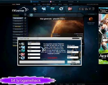 Ogame hack v3.1 _ hack tool _ cheats _ free download 2012 _