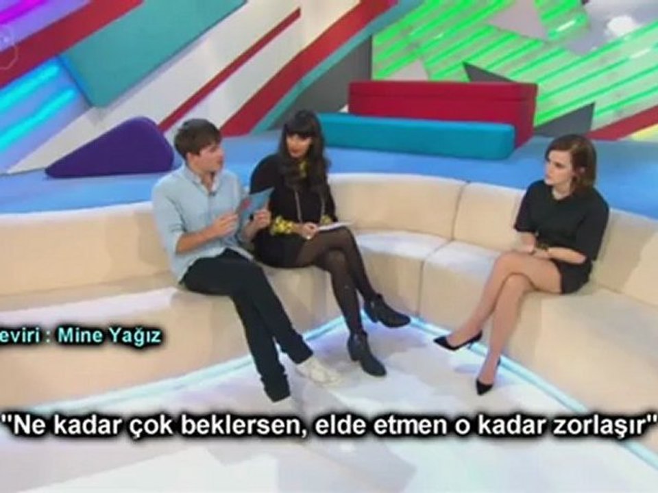 Emma Watson - T4 - 30.09.2012 - Altyazılı