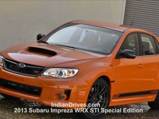2013 Subaru Impreza WRX STI Special Edition Revealed
