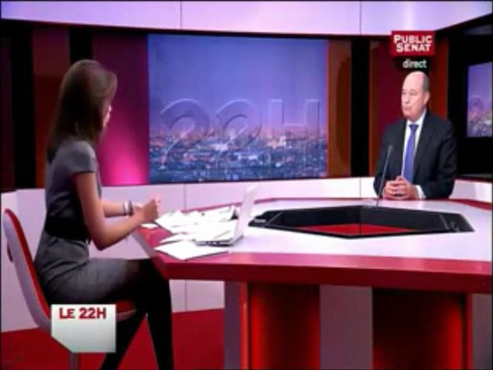 JM Baylet invité du 22h de Public-Sénat