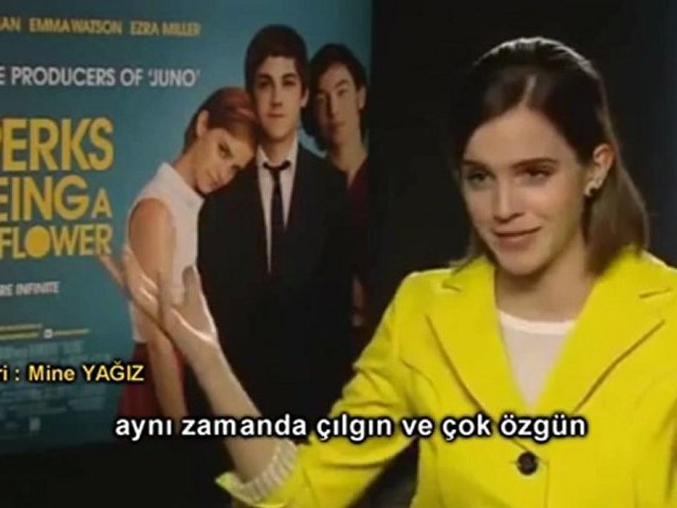 Emma Watson -BBC - Perks ve JKR'nin Kesilmiş Sahneler Planı Hakkında - Altyazılı