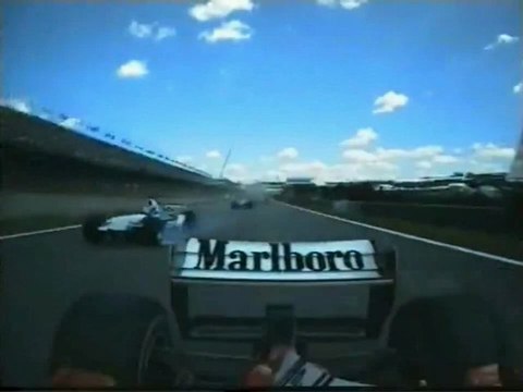 Montoya and Schumacher Crash in Brazil 2002