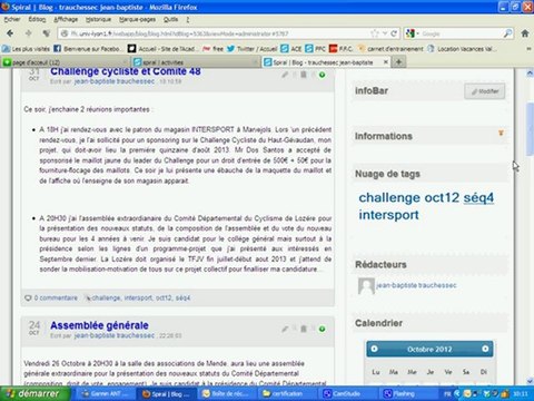 manip blog (tag, commentaires)