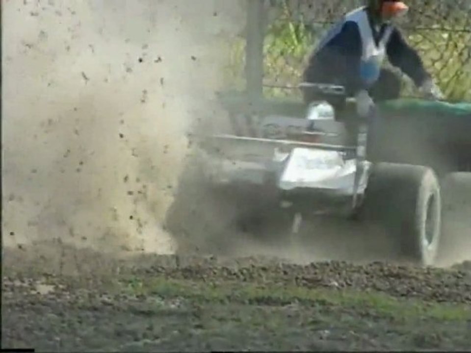 Raikkonen Spun Off in Brazil 2002