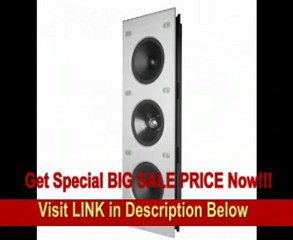 KEF CI9000 Reference 3-Way In-Wall Speaker with Four 6.5 Uni-Q Drivers and ACE Technology
