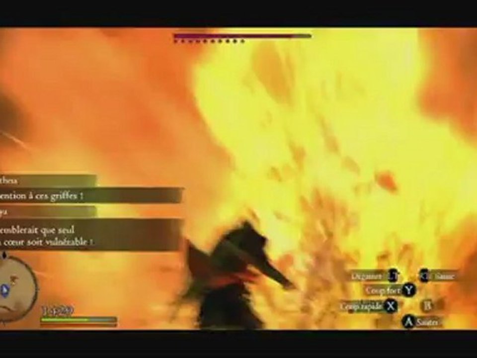 Dragon's Dogma - Combat final contre le dragon (partie 1)