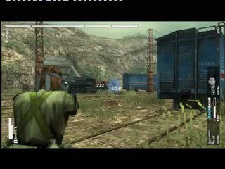 Metal Gear Solid Peace Walker -  Capture de l'unité de combat du Char T-72U