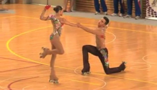 ROLLER ARTISTIQUE - CHAMPIONNAT D'EUROPE 2012 A ARNAS (69) - Reportage Orange sport