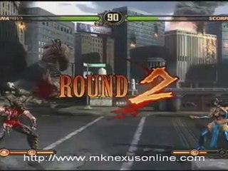 Mortal Kombat 9 Offline Pakistani Karachi matches between Jr.Prince (Kitana )Vs, Sr.Prince (Scoprion)  Part 2