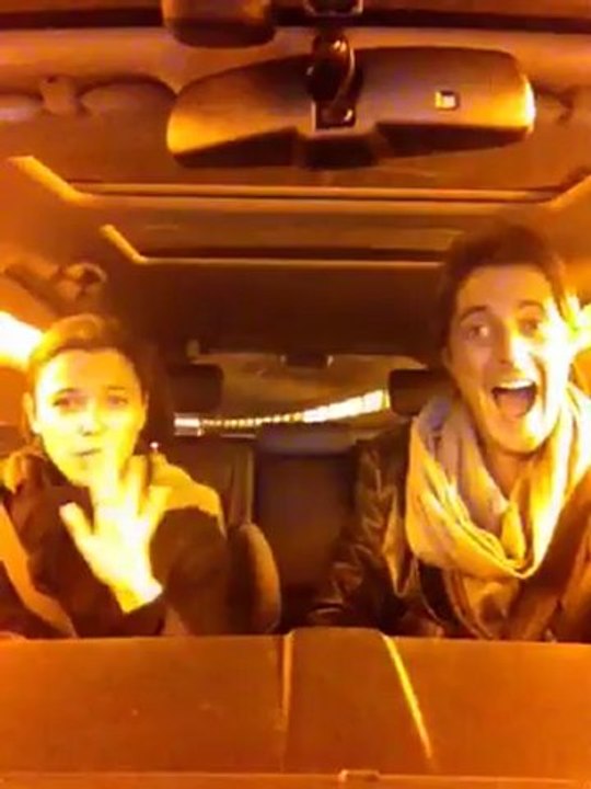 Sandrine et moi en plein délire...