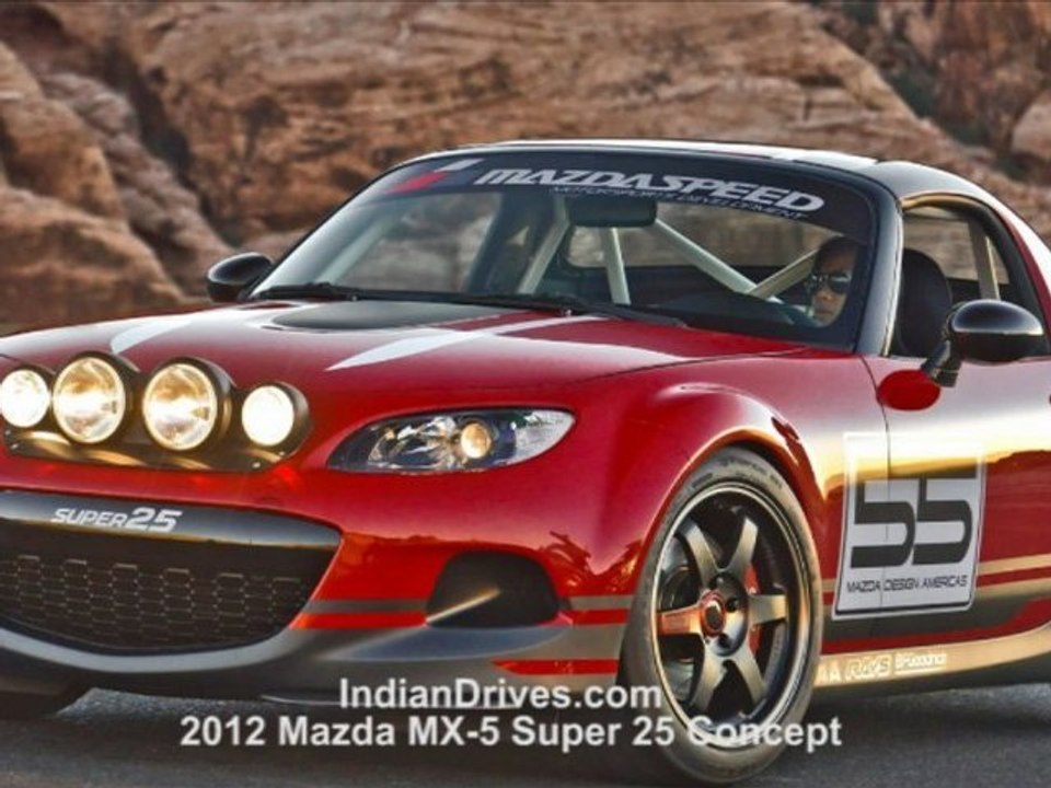2012 Mazda MX 5 Super 25 Concept : 2012 SEMA