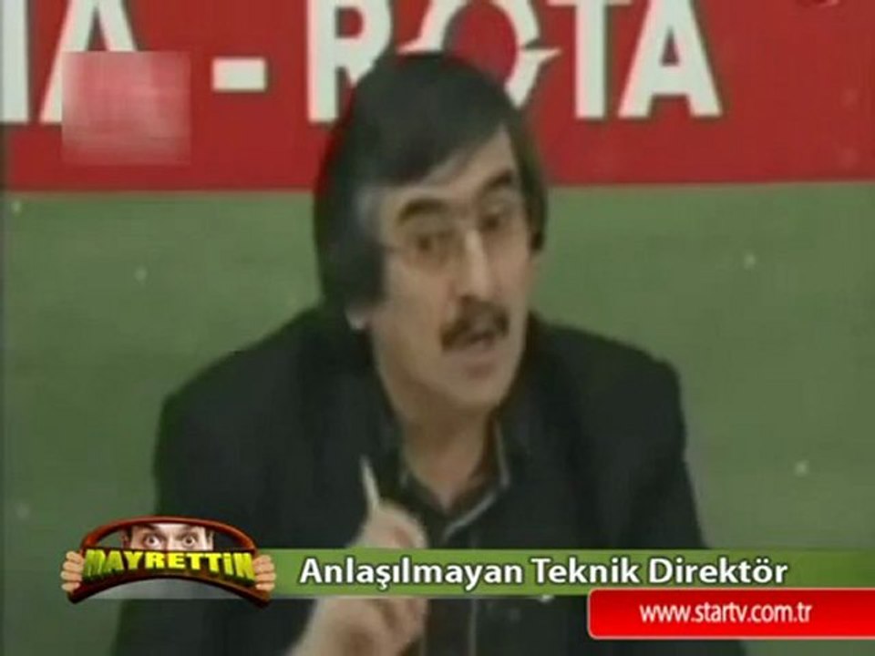 Anlaşılmayan teknik direktör - Hayrettin ' den - www.kekillicivideo.com