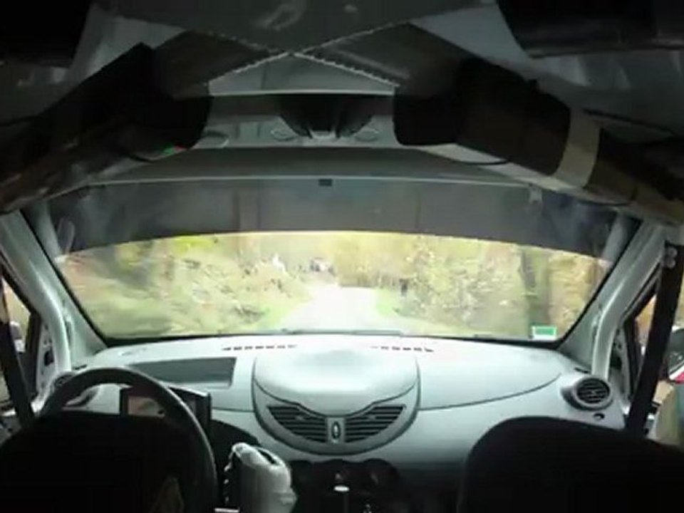 Rallye des cévennes 2012 - ES10 - Tourgueille - Les Plantiers - SALINAS / MICHELI