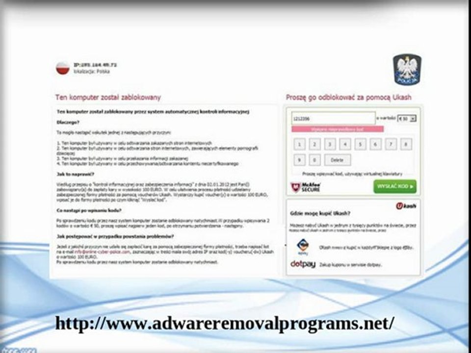 Uninstall Policja Wirus With Easy Steps