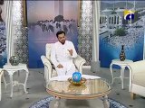 Hajj 2012 Aamir Liaquat live on Geo 25-10-2012 Hazir hain tere derbar main Part 1