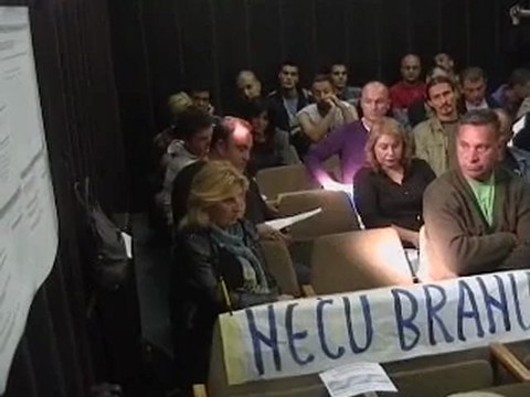 Public discussion — The Commission for Plans — 15 oct 2012, Priboj, Serbia, Yugoslavia