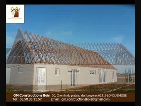 Montage maison ossature bois par GM Constructions Bois, 1ère partie