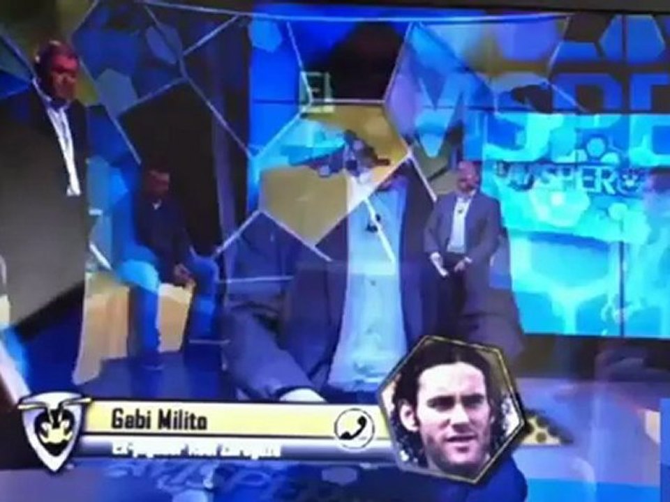 Entrevista Gabi Milito (vía @elavispero_ATV)