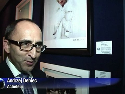 Vente aux enchères à Varsovie de rares photos de Marilyn Monroe