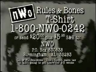 nWo Paid Announcement_ Rules  Bones T-Shirt