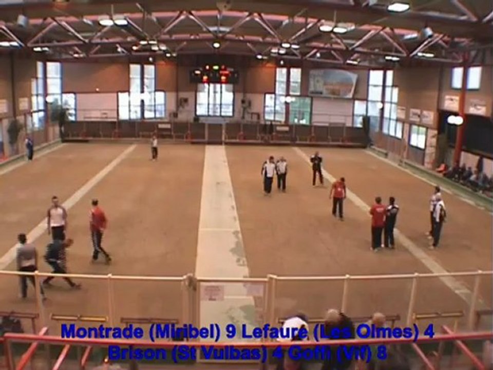 Demi-finales, Coupe Coiro - De Filippis, Grand Prix St Priest, octobre 2012