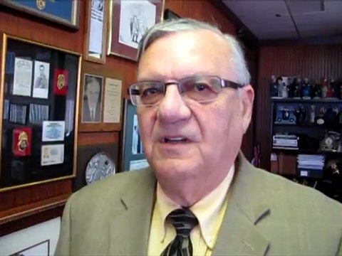 Le shérif Joe Arpaio, du comté de Maricopa, Arizona