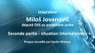 Interview : Miloš Jovanović, député DSS au parlement serbe (2/2)