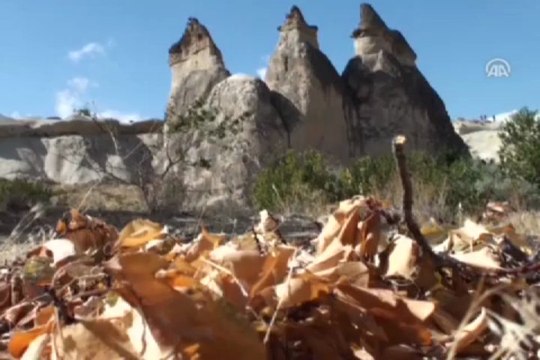 Kapadokya'da sonbahar güzelliği
