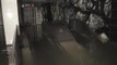 New-York : les images à l'intérieur du métro inondé