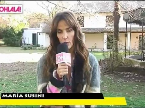 María Susini nos muestra su cartera. Revista OHLALA