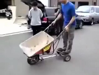 İlginç Buluşlar - Motorlu El Arabası