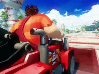 SONIC & ALL-STARS RACING TRANSFORMED Wreck-It Ralph Trailer (UK)