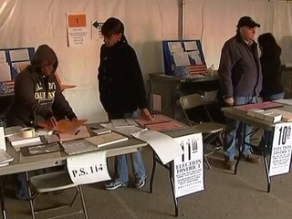 New Yorkers Vote Despite Hurricane Sandy Hurdles