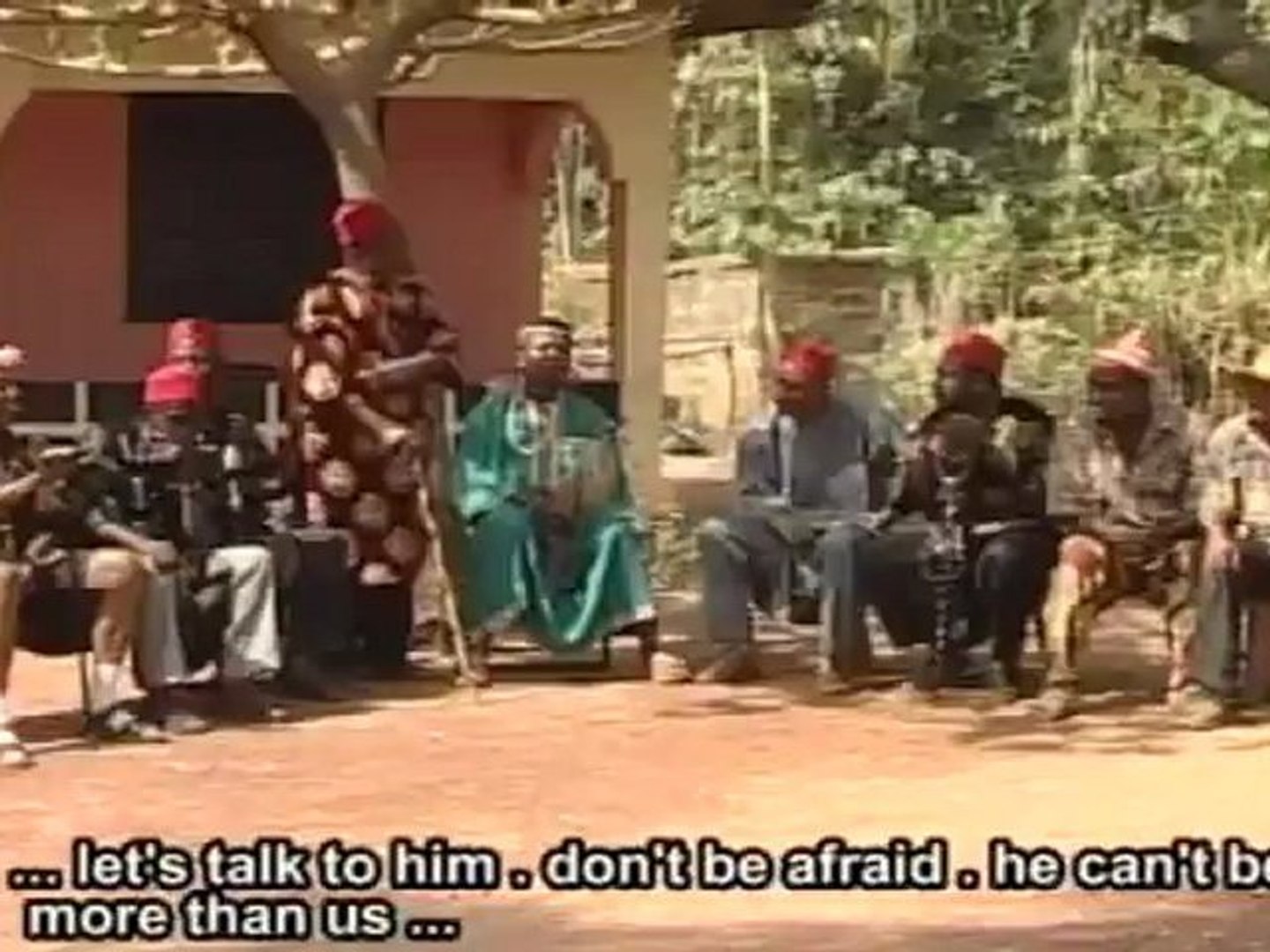 Mr Ibu(John Okafor) & Victor Osuagwu afraid of Osuofia(Nkem Owoh)...(ofornaogu1_7)